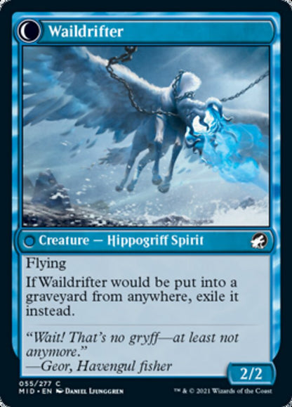 Galedrifter // Waildrifter [Innistrad: Midnight Hunt] Foil