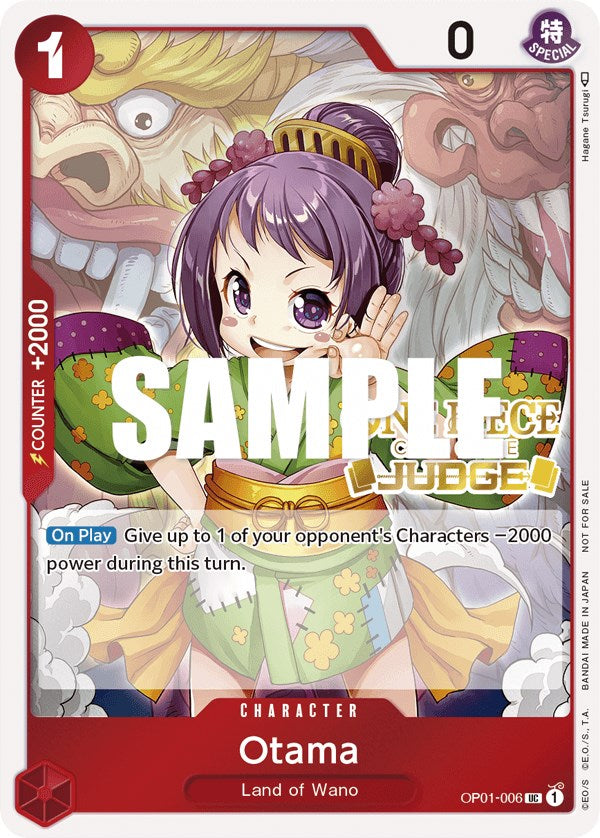 Otama (Judge) [One Piece Promotion Cards] | Silver Goblin