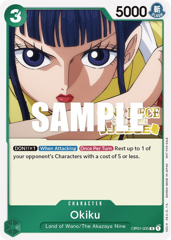 Okiku (Judge) [One Piece Promotion Cards] | Silver Goblin