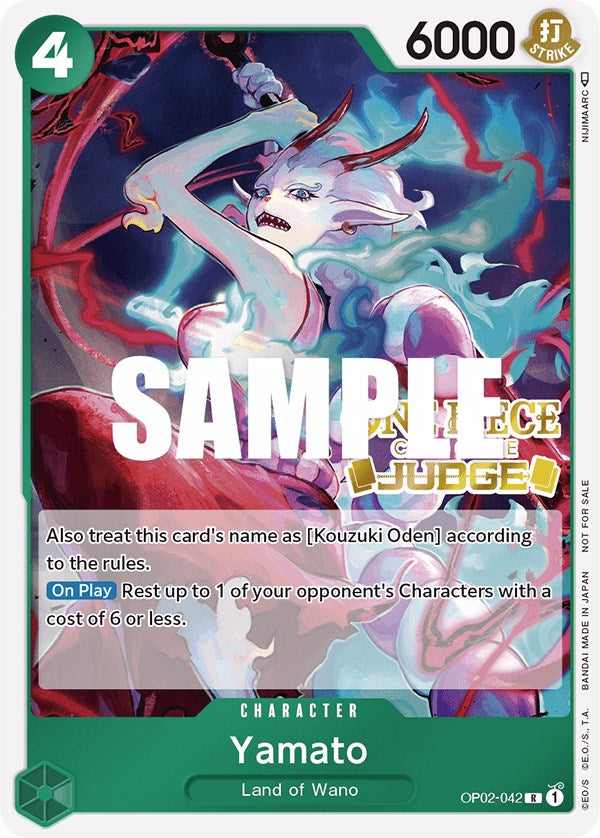 Yamato (Judge) [One Piece Promotion Cards] | Silver Goblin