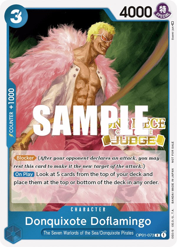 Donquixote Doflamingo (Judge) [One Piece Promotion Cards] | Silver Goblin