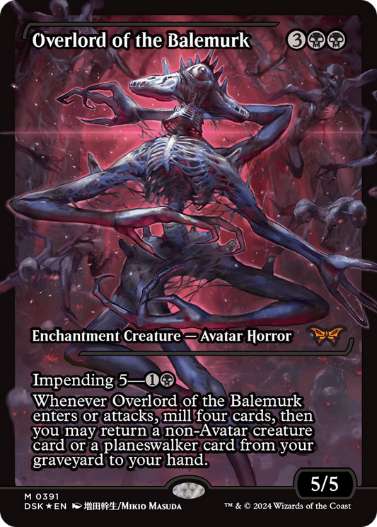 Overlord of the Balemurk: (Showcase) Foil (391)
