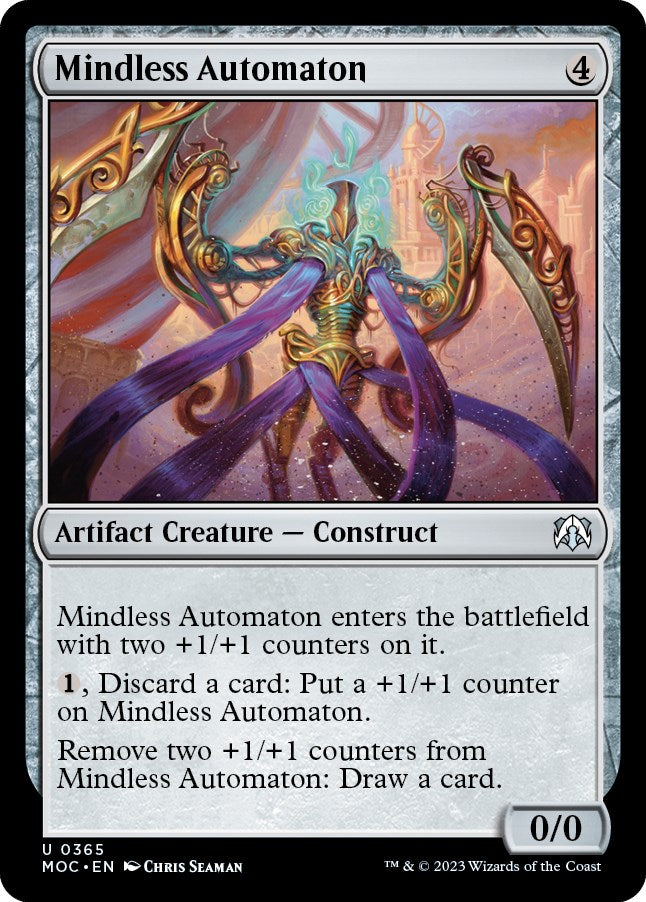 Mindless Automaton [March of the Machine Commander] | Silver Goblin