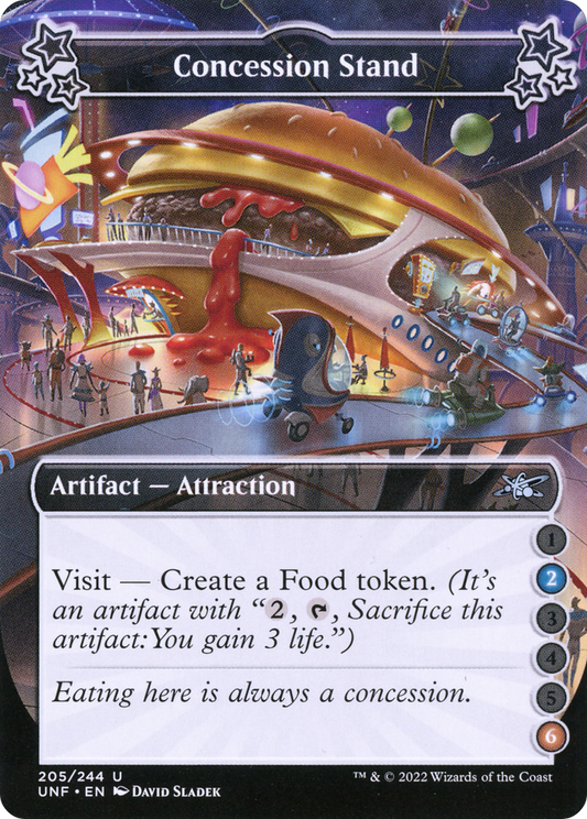 Concession Stand (2-6) [Unfinity] Foil