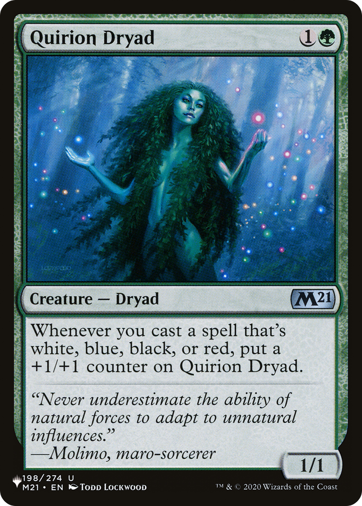 Quirion Dryad [The List] | Silver Goblin