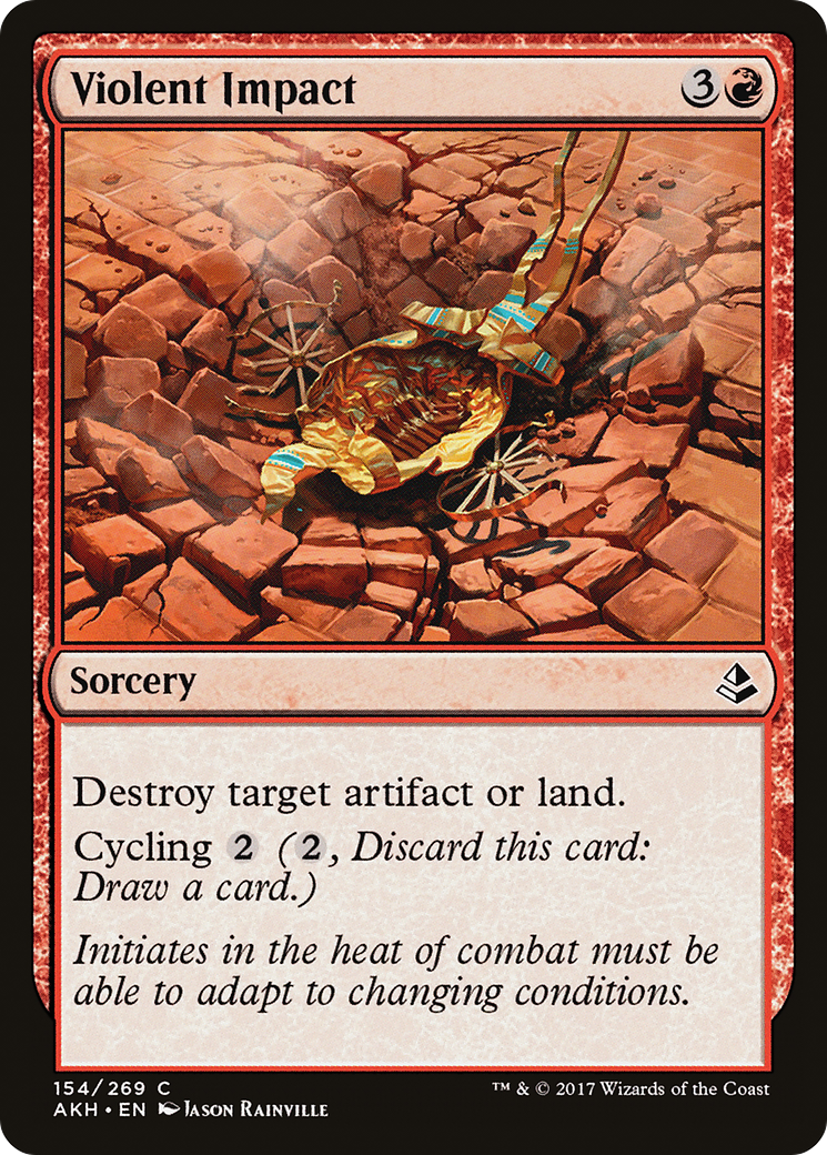 Violent Impact [Amonkhet] Foil