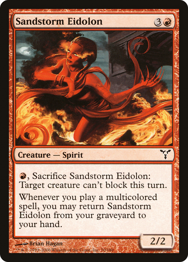 Sandstorm Eidolon [Dissension] | Silver Goblin