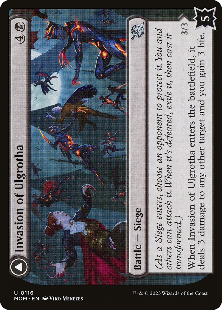 Invasion of Ulgrotha // Grandmother Ravi Sengir [March of the Machine] Foil