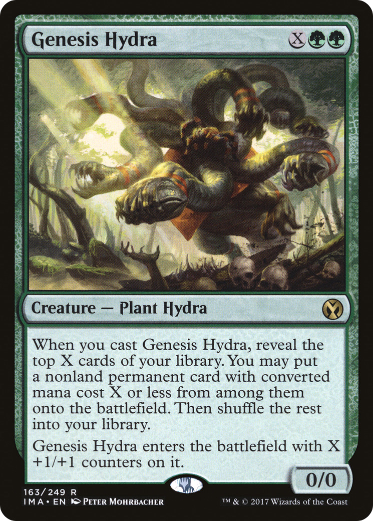 Genesis Hydra (163) Foil - Iconic Masters