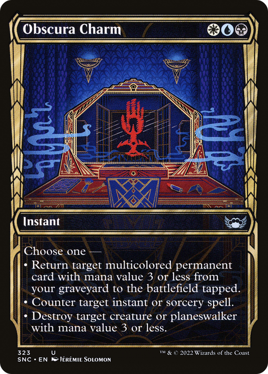 Obscura Charm (Showcase Golden Age) [Streets of New Capenna] Foil