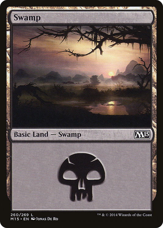 Swamp (260) [Magic 2015] Foil