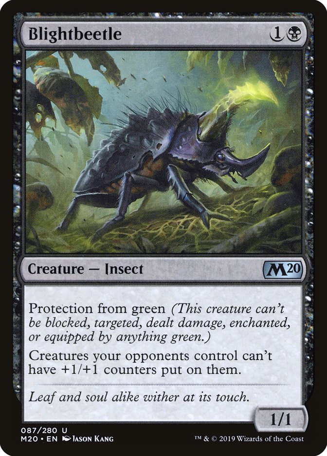 Blightbeetle [Core Set 2020] | Silver Goblin