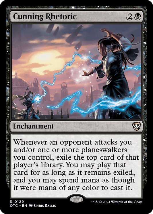 Cunning Rhetoric [Outlaws of Thunder Junction Commander]