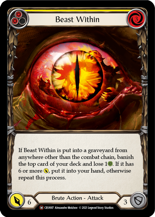 Beast Within Unlimited Edition  (CRU007) - Crucible of War