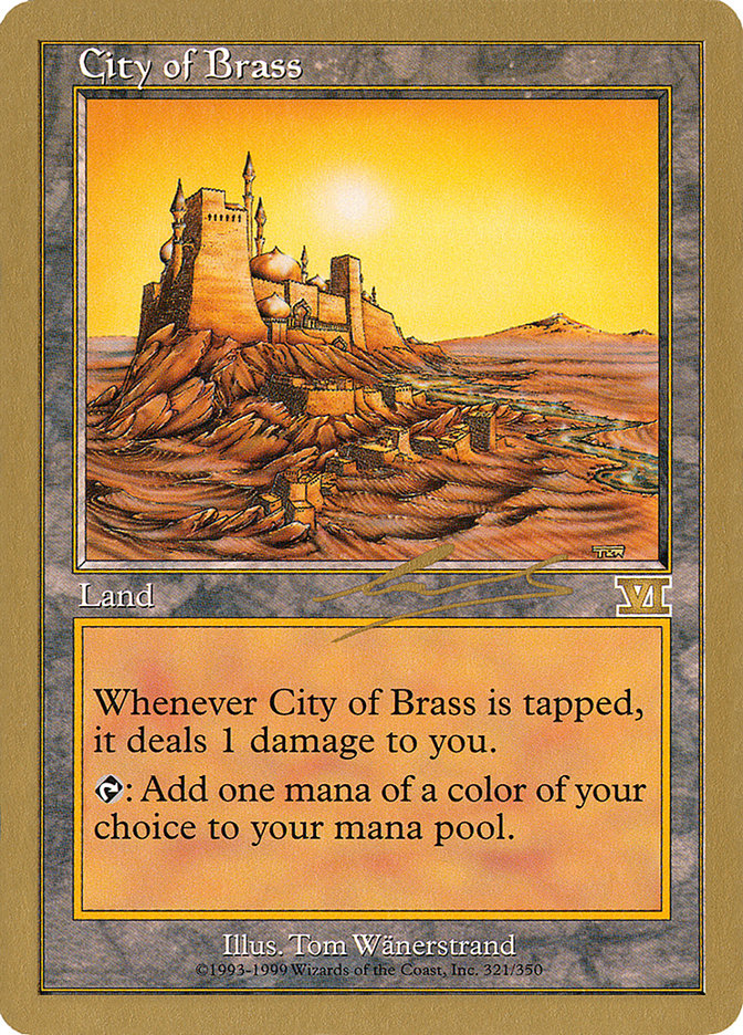 City of Brass (Nicolas Labarre) [World Championship Decks 2000] | Silver Goblin