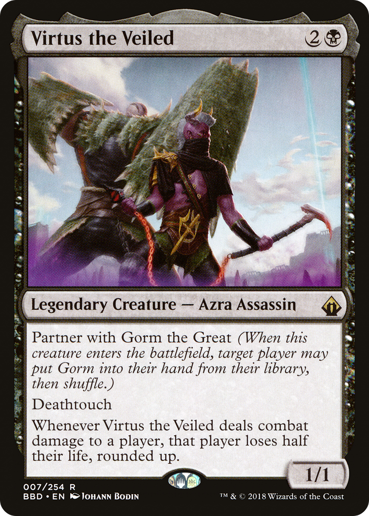 Virtus the Veiled [Battlebond] Foil