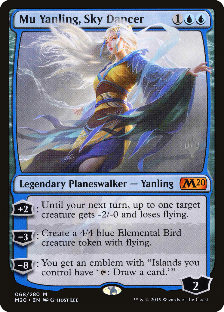 Mu Yanling, Sky Dancer (Promo Pack) [Core Set 2020 Promos] | Silver Goblin