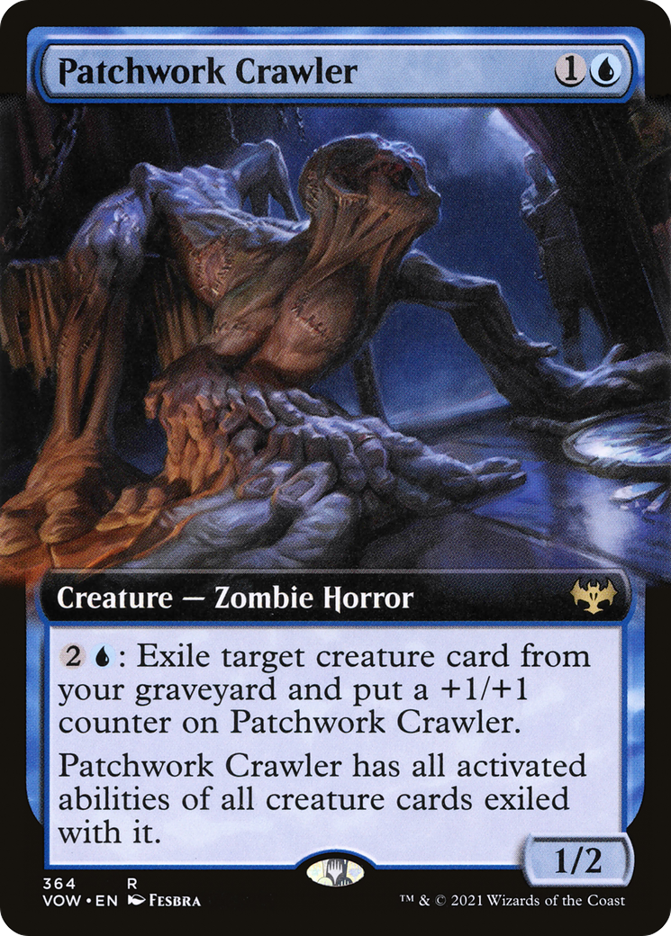 Patchwork Crawler (Extended Art) [Innistrad: Crimson Vow] | Silver Goblin