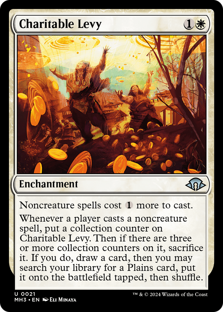 Charitable Levy [Modern Horizons 3] | Silver Goblin