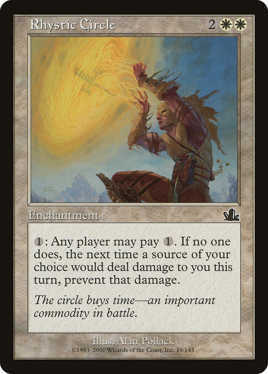 Rhystic Circle [Prophecy] Foil