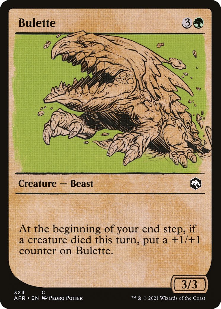 Bulette (Showcase) [Dungeons & Dragons: Adventures in the Forgotten Realms] Foil