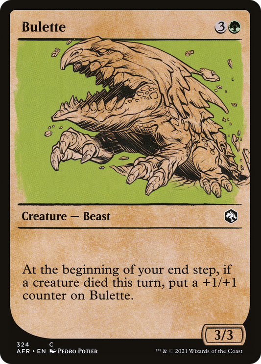 Bulette (Showcase) [Dungeons & Dragons: Adventures in the Forgotten Realms] Foil