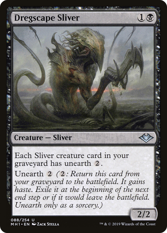 Dregscape Sliver [Modern Horizons] Foil