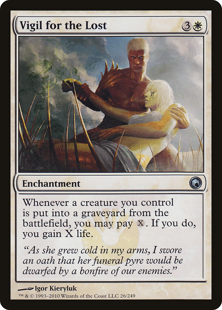 Vigil for the Lost [Scars of Mirrodin] Foil
