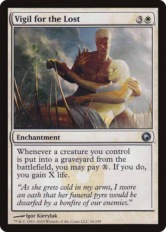 Vigil for the Lost [Scars of Mirrodin] Foil