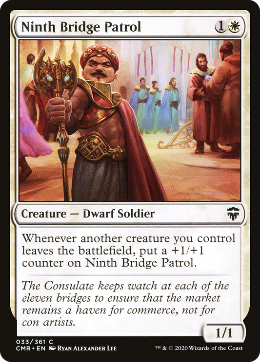 Ninth Bridge Patrol [Commander Legends] Foil