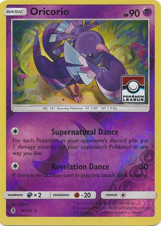 Oricorio (56/145) (League Promo) [Sun & Moon: Guardians Rising] | Silver Goblin