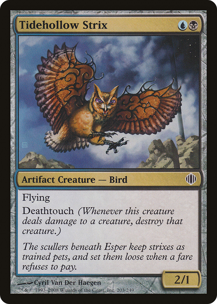 Tidehollow Strix (203) - Shards of Alara Foil