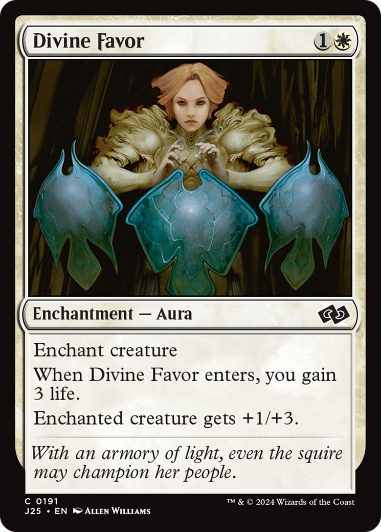 Divine Favor [Foundations Jumpstart] | Silver Goblin