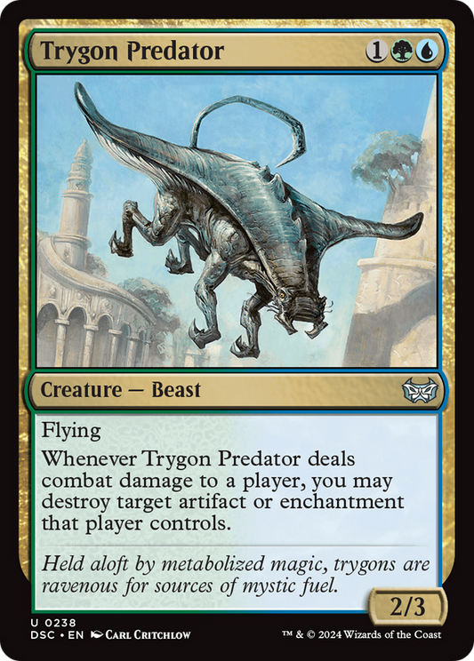 Trygon Predator [Duskmourn: House of Horror Commander]