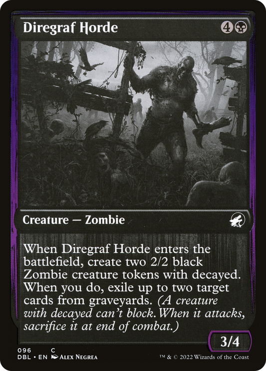 Diregraf Horde [Innistrad: Double Feature] Foil