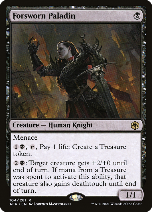 Forsworn Paladin [Dungeons & Dragons: Adventures in the Forgotten Realms] Foil