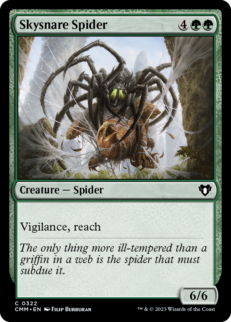 Skysnare Spider [Commander Masters] | Silver Goblin