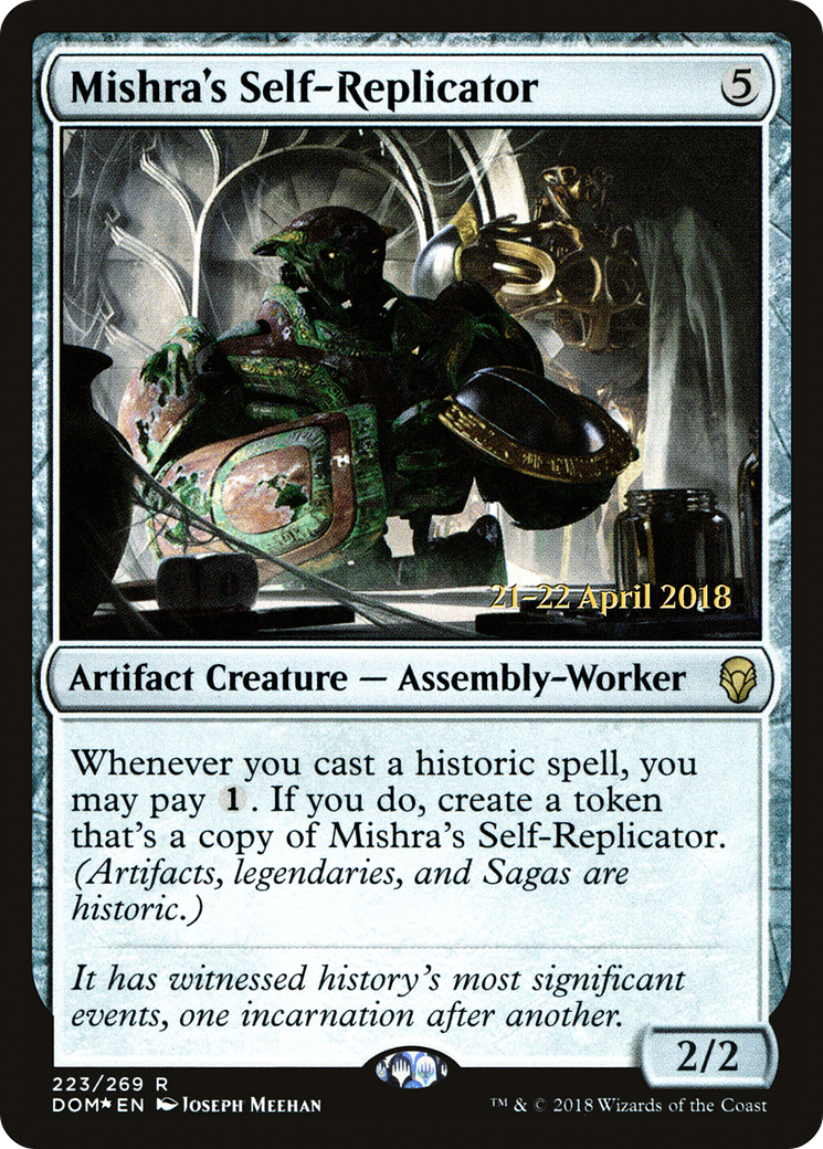 Mishra's Self-Replicator [Dominaria Prerelease Promos] | Silver Goblin