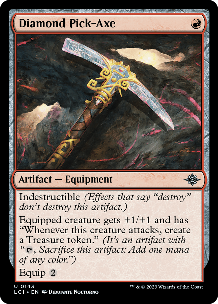 Diamond Pick-Axe [The Lost Caverns of Ixalan] Foil
