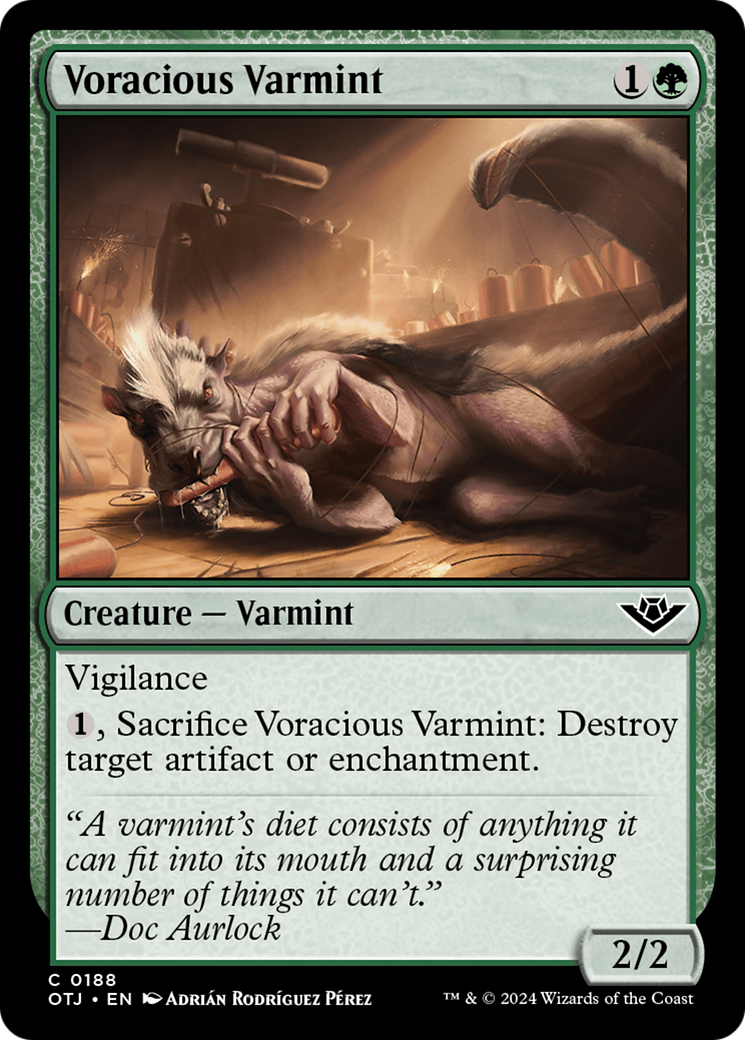 Voracious Varmint [Outlaws of Thunder Junction] | Silver Goblin