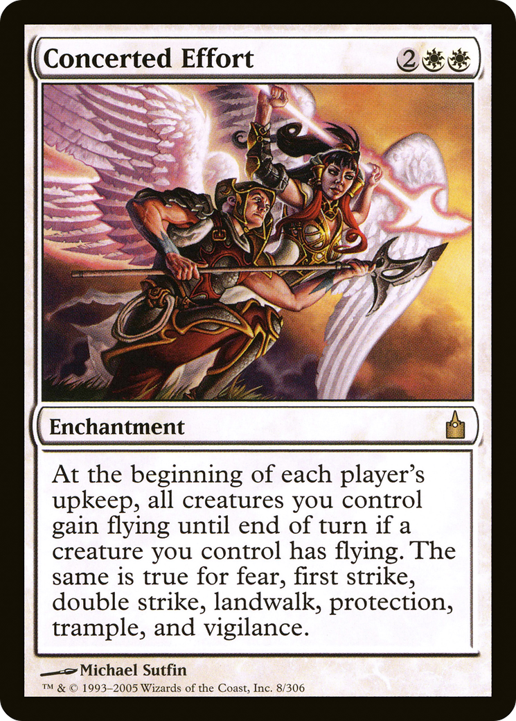 Concerted Effort [Ravnica: City of Guilds] Foil