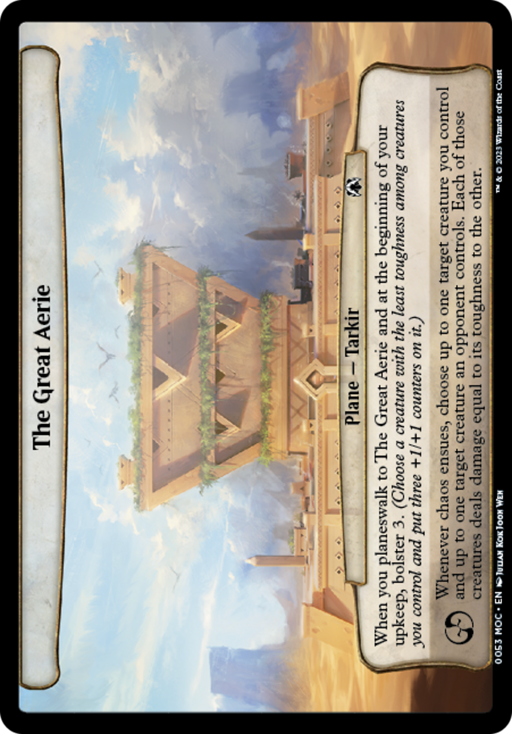 The Great Aerie (053) - March of the Machine Commander
