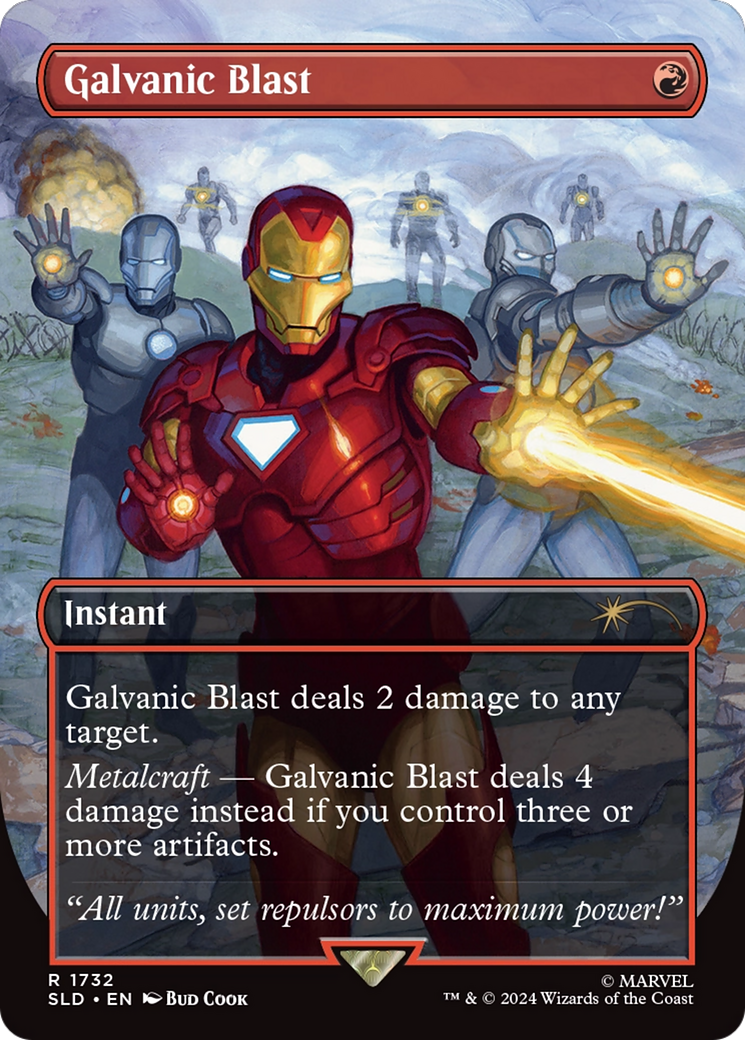 Galvanic Blast (Rainbow Foil) [Secret Lair Drop Series] | Silver Goblin