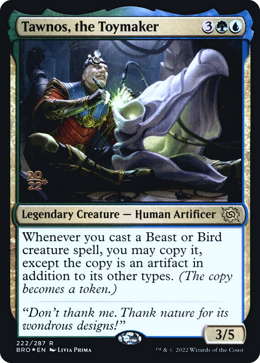 Tawnos, the Toymaker [The Brothers' War Prerelease Promos]