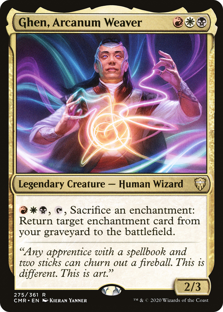 Ghen, Arcanum Weaver (275) Foil - Commander Legends