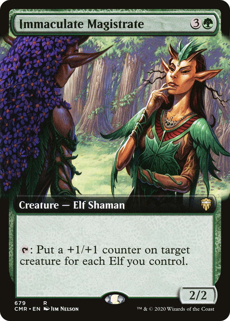 Immaculate Magistrate (Extended Art) (679) Foil - Commander Legends