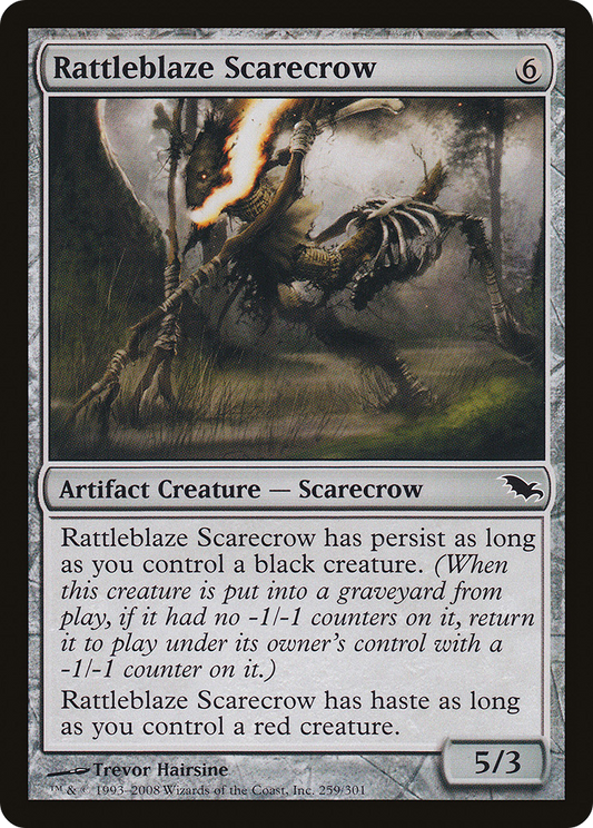 Rattleblaze Scarecrow [Shadowmoor] Foil