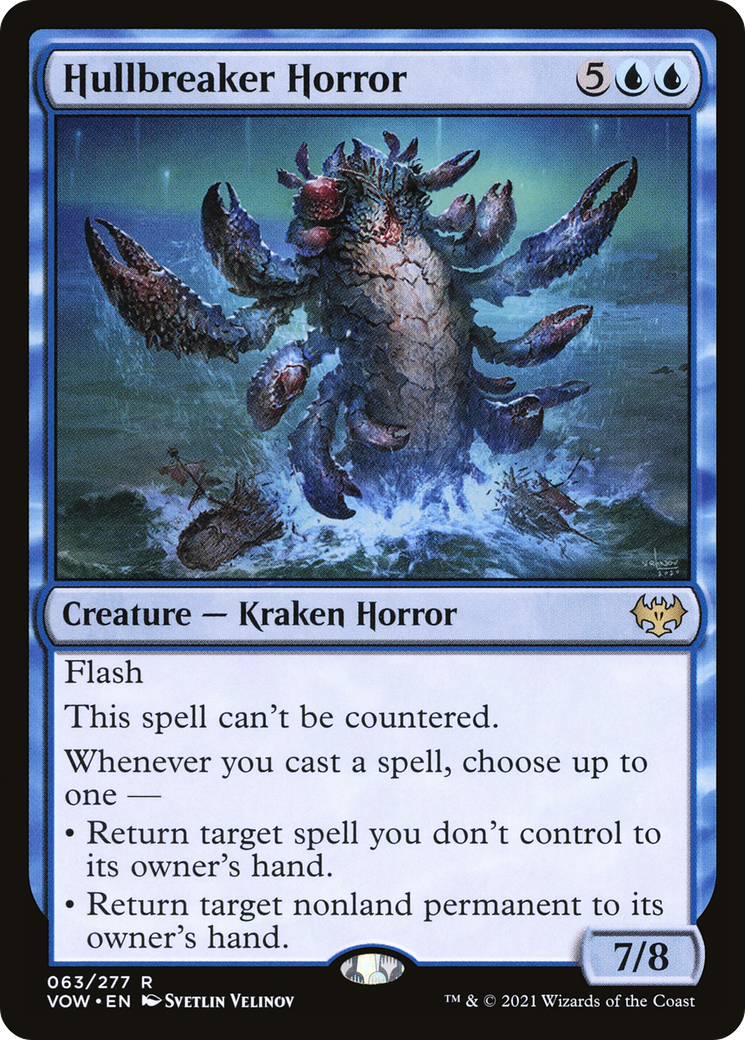 Hullbreaker Horror [Innistrad: Crimson Vow] Foil