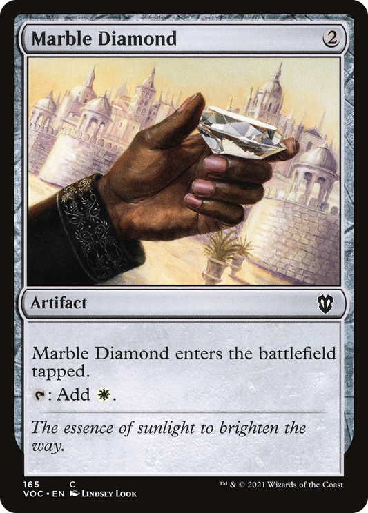 Marble Diamond [Innistrad: Crimson Vow Commander]