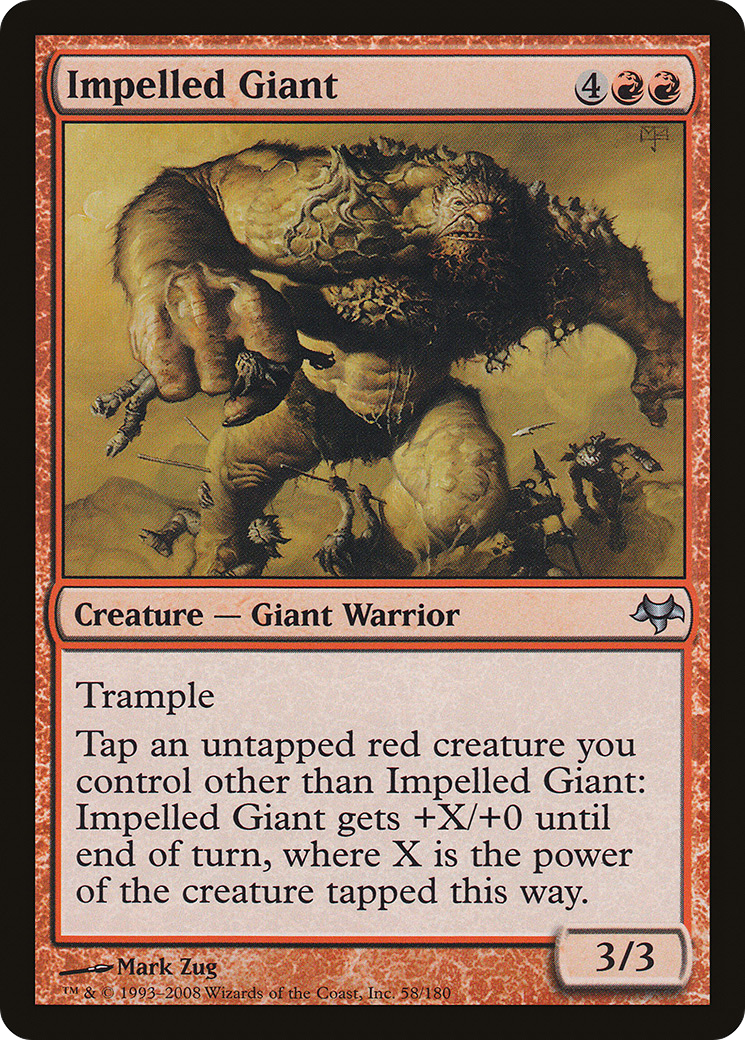 Impelled Giant (058) Foil - Eventide
